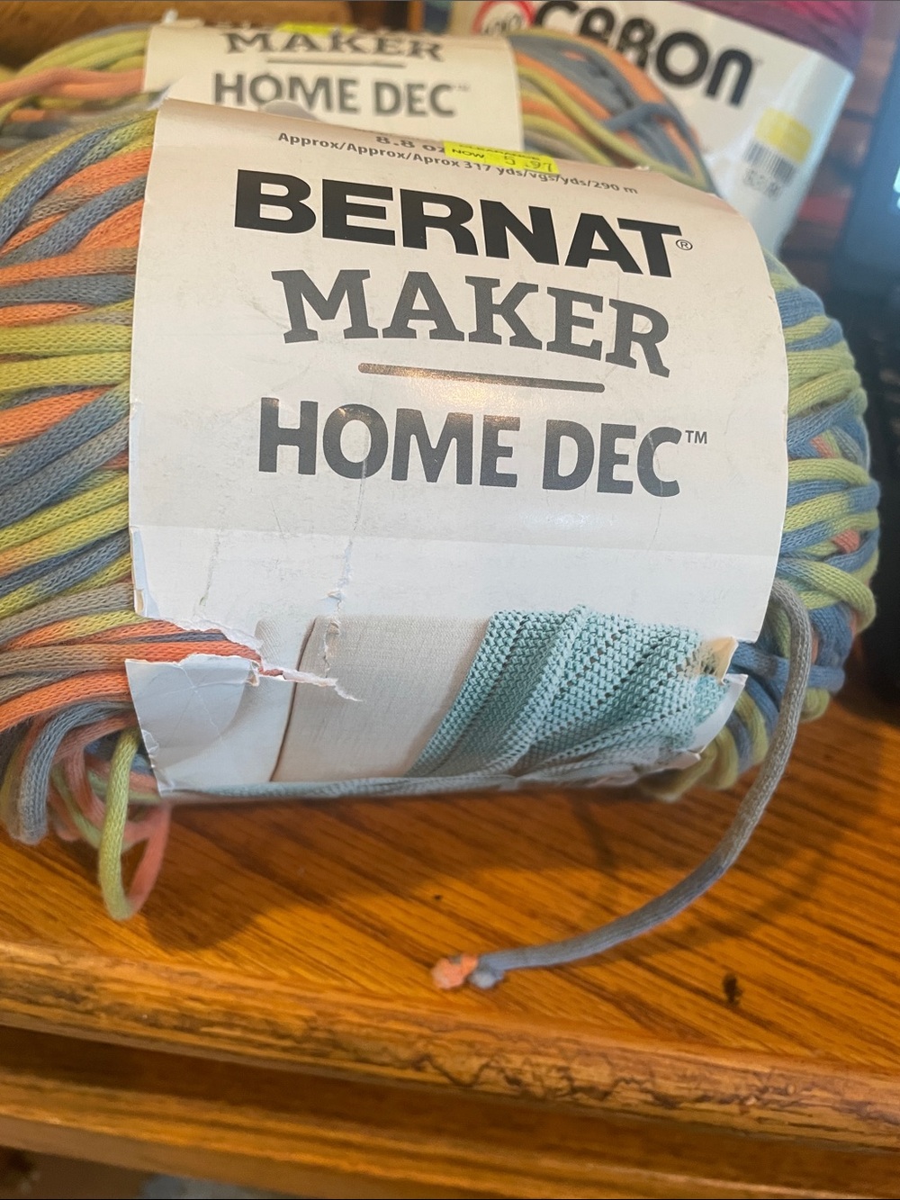 Bernat Maker Home Dec Multicolor Yarn 2 Skiens